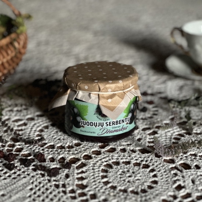 Juodųjų serbentų desertas "Džamakas" 300ml (Ribes