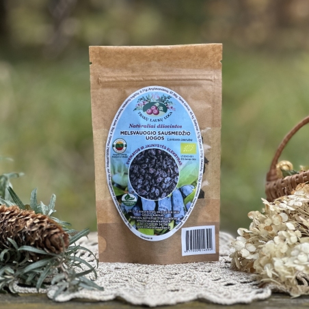 Džiovintos melsvauogio sausmedžio uogos 50g (Lonicera