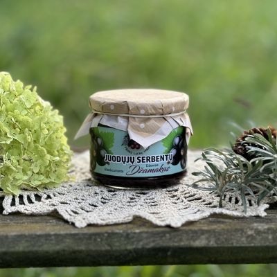 Juodųjų serbentų desertas "Džamakas" 250ml (Ribes